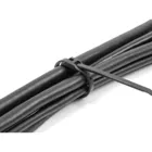 19466 - Cable ties with flat head L 205 x W 2.5 mm 100 pieces black