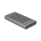 Delock External USB 20 Gbps Enclosure for 2 x M.2 NVMe PCIe SSD with USB Type-C Buc