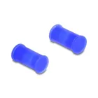 60672 - Delock DL4 dust cover for plug and socket, silicone, 2-piece, blue set of 10