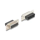 67091 - Delock D-Sub 15 Pin Buchse zu RJ12 Buchse Montagesatz gelb