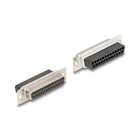 67101 - Delock D-Sub 25 Pin Buchse zu RJ12 Buchse Montagesatz gelb