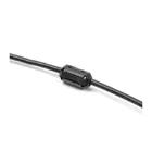 80944 - Delock ferrite core ferrite ring for round cable 5 mm 2 pieces black