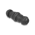 Delock cable connector LSA to LSA Cat.6A IP68 dust and waterproof black