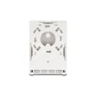 Delock Keystone empty housing surface-mounted 4 port for fibre optics and network white