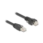 80477 - Delock cable RJ45 male to RJ45 male with screw spacing 20 mm for GigE Ka