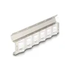 67040 - Delock Keystone bracket 12 port tiltable for 10 or 19 rack and wall mounting