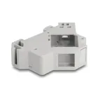 67043 - Delock Keystone holder for DIN rail with earthing grey