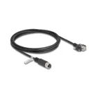 80425 - Delock M12 cable A-coded 8 pin female to RJ45 male with screws Cat.5e FTP