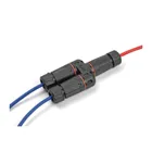 Delock Kabelverbinder Y-Adapter RJ45 Buchse zu 2 x RJ45 Buchse Cat.6 IP68 staub-