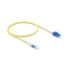 Delock LWL Kabel CS Stecker zu LC Duplex UPC Singlemode G657A2 OS2 Uniboot 1 m