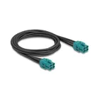 90340 - Delock cable HDMTD Z quad female to HDMTD Z quad female 1 m