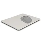 12147 - Mouse pad greige 220 x 180 mm glass coating