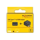 64256 - Mini Adapter USB Type-C Stecker zu HDMI Buchse (DP Alt Mode) 4K