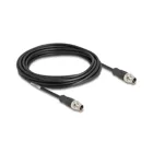 80865 - Delock M12 cable X-coded 8 pin male to male PVC 5 m