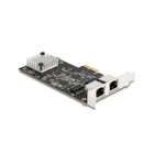 81261 - Delock PCI Express x2 Karte zu 2 x RJ45 5 Gigabit LAN RTL8126