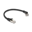 80626 - Netzwerkkabel RJ45, S/FTP, 0.25m, schwarz