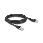 80615 - Patchcable Cat.6a, S/FTP, 2m, black