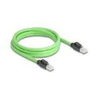 80890 - Netzwerkkabel RJ45, SF/UTP, 2m, green