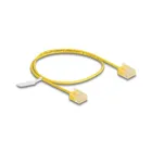 80898 - Netzwerkkabel RJ45, UTP, 0,5m, yellow