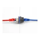 Delock RJ45 Cat.6A Einbaubuchse Kupplung schwarz