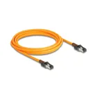 80410 - Netzwerkkabel RJ45, S/FTP, 3m, orange