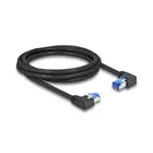 80465 - Netzwerkkabel RJ45, S/FTP, 2m, schwarz