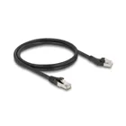 80752 - Netzwerkkabel RJ45, S/FTP, 1m, schwarz