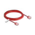 80819 - Netzwerkkabel RJ45, UTP, 3m, red