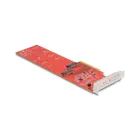 90616 - Delock PCI Express x8 Karte zu 2 x intern NVMe M.2 Key M 110 mm - Bifurcation -