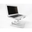 18455 - Tablet and notebook stand holder adjustable aluminium - 360 rotatable