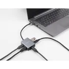 64249 - USB 10 Gbps 4 Port USB Type-C Hub mit USB Type-C Anschluss