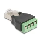 66603 - RJ45 Stecker zu Terminalblock Adapter 4 Pin