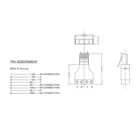 66603 - RJ45 Stecker zu Terminalblock Adapter 4 Pin