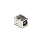 66952 - USB 2.0 Type-B socket 4 pin SMD connector for solder mounting 90 angled