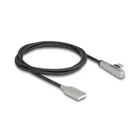 80766 - Delock USB 2.0 cable Type-A plug to USB Type-C plug angled with LED and S