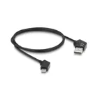 Delock USB 2.0 Kabel Typ-A Stecker zu USB Type-C Stecker drehbar mit Schnelllade