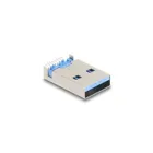 66946 - USB 5 Gbps Type-A plug 9 pin SMD connector for solder mounting 90 thread