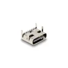 66949 - USB 5 Gbps USB Type-C socket 6 pin SMD connector for solder mounting 90 g