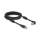 81111 - Delock USB 5 Gbps cable type-A plug to type-B plug 90 right angled 5 m