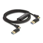 83014 - USB Type-C 5 Gbps Data Link Kabel KM Switch 2 m