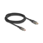 Delock USB 2.0 data and fast charging cable USB Type-C plug to PD 3.0 plug