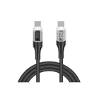 Delock USB 2.0 data and fast charging cable USB Type-C plug to PD 3.0 plug