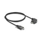 Delock USB 2.0 Kabel USB Type-C Stecker mit Schrauben zu USB Type-C Stecker mit