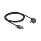 Delock USB 2.0 Kabel USB Type-C Stecker mit Schrauben zu USB Type-C Stecker mit