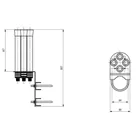 OMD24/50V - Antenna 2.4-2.5 / 5.2-5.9 GHz, OMNIDIRECTIONAL, MULTI MIMO