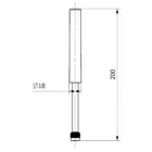 OSN2150G02V_SPRING - Antenna 2.1-2.5 4.1-6 GHz OMNIDIRECTIONAL, SINGLE POL