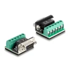 64266 - Adapter USB Type-C to 1 x serial RS-422485 connector with 6 pin terminal block