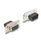 67106 - D-Sub 9 Pin Buchse zu RJ45 Buchse Montagesatz rot