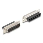 67116 - D-Sub 25 Pin Stecker zu RJ45 Buchse Montagesatz gelb