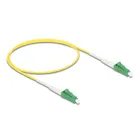 83219 - Kabel Lichtwellenleiter LC-APC zu LC-APC Simplex Singlemode OS2 0,5 m